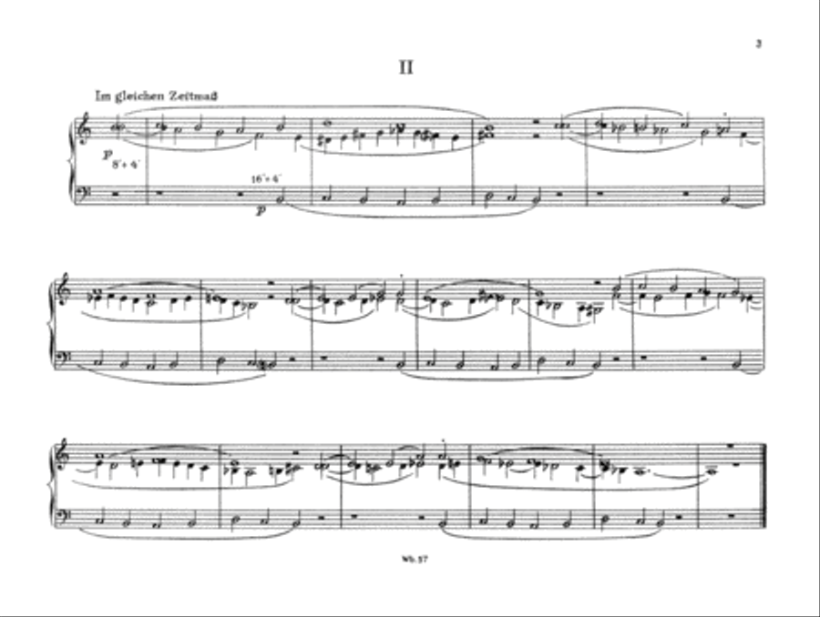 Chorale Works Organ scores gallery preview page 3