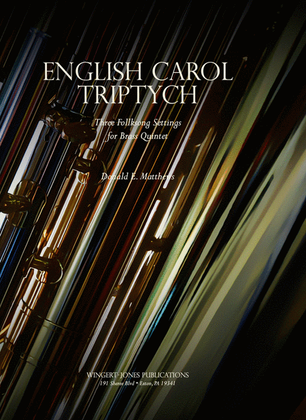 Book cover for English Carol Triptych