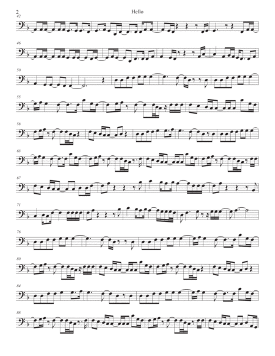 Hello Bassoon Solo scores gallery preview page 2
