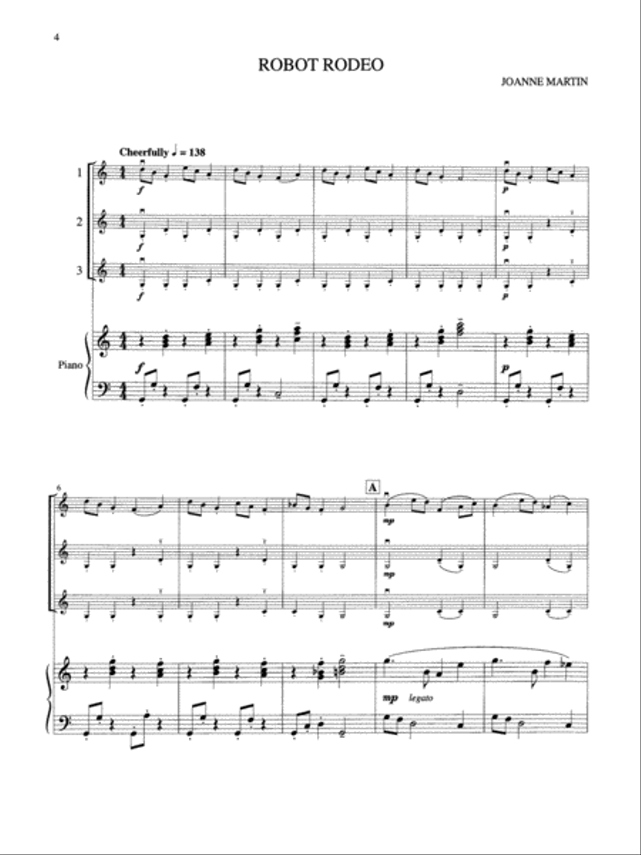 Trio Tapestry Trio Tapestry Small Ensemble scores gallery preview page 4