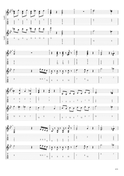 Mozart - Symphony no. 40 - Guitar Duet image number null