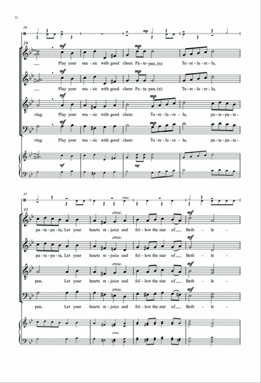 Patapan 4-Part scores gallery preview page 6