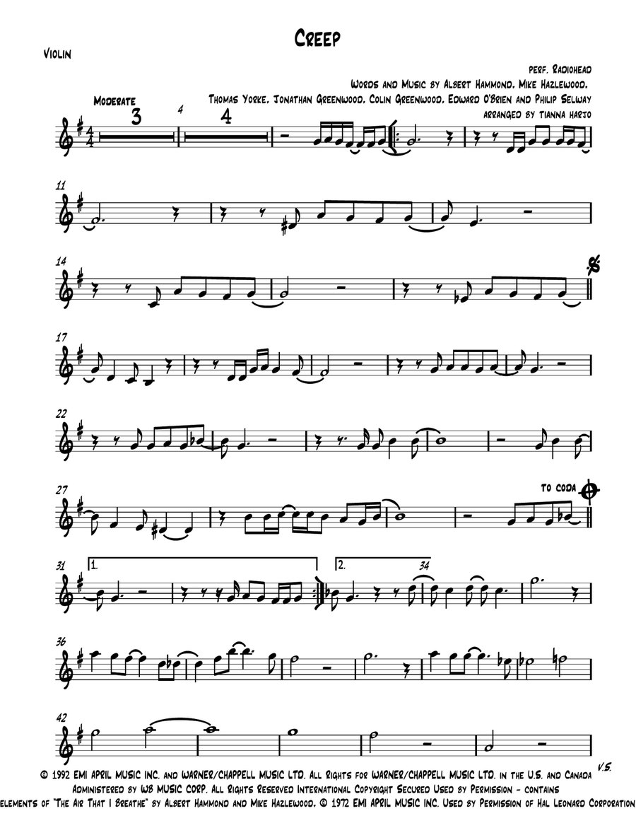 Creep Creep String Trio scores gallery preview page 1
