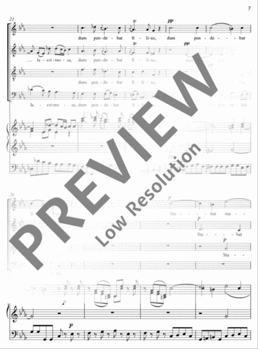 Stabat Mater SA scores gallery preview page 8