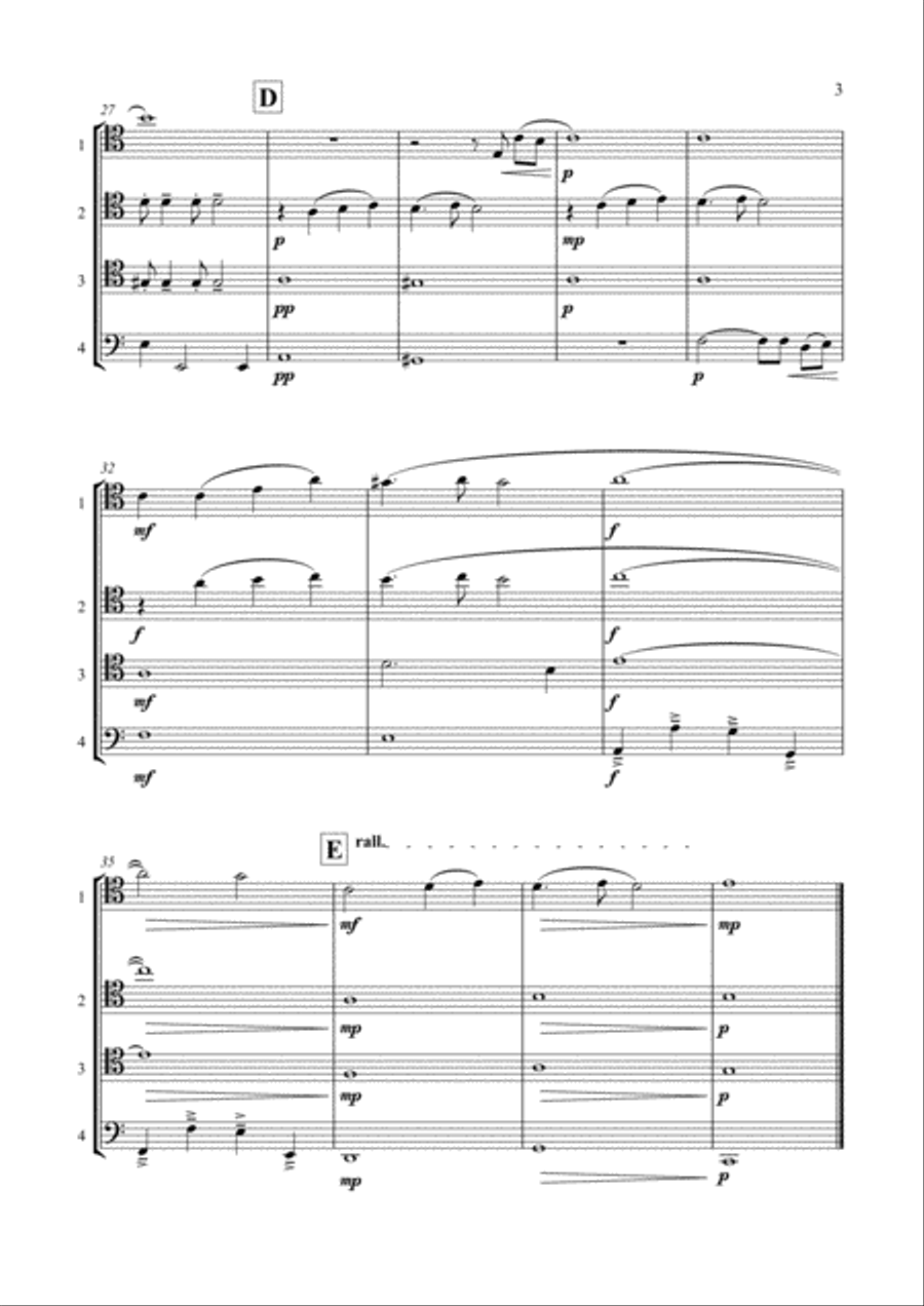 My Funny Valentine Woodwind Quartet scores gallery preview page 3