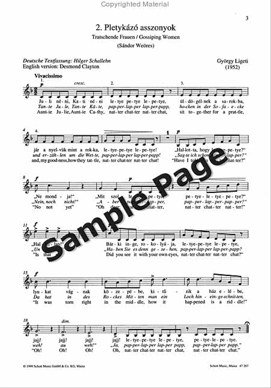 2 Canons 4-Part scores gallery preview page 4
