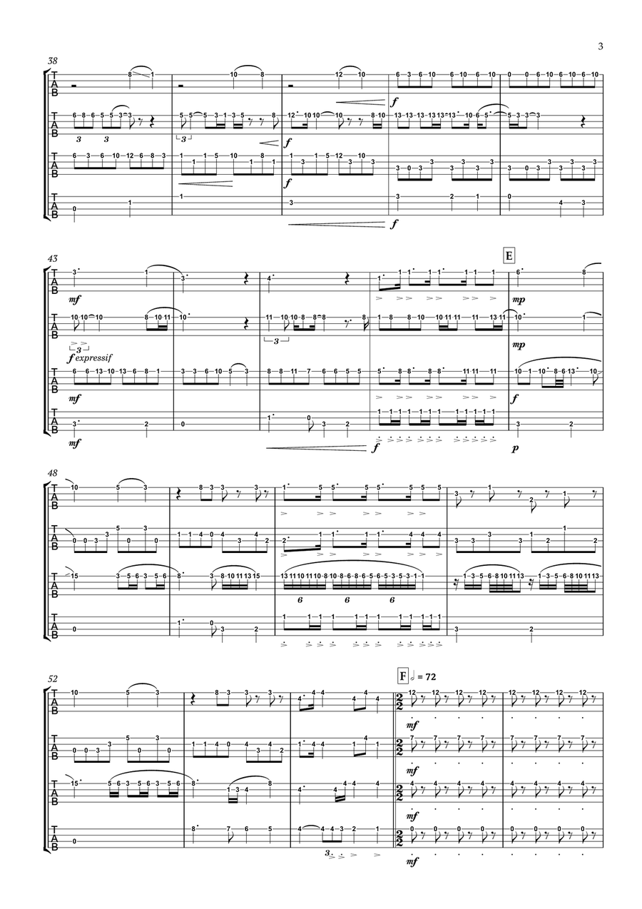 Bohemian Rhapsody Ukulele scores gallery preview page 4