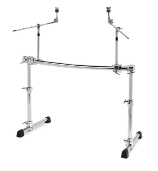 Chrome Series Height Adjustable Curved Rack