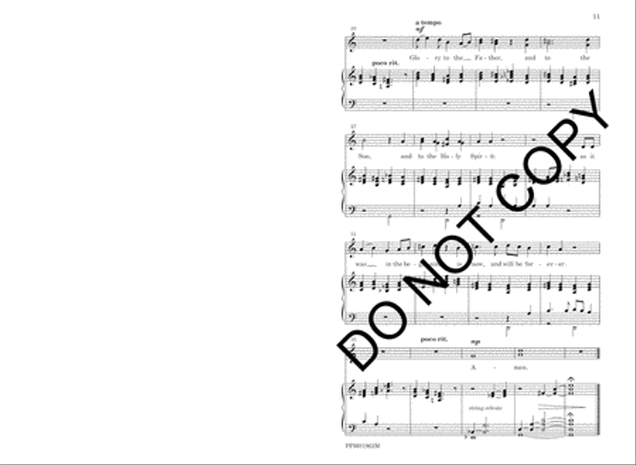 Magnificat and Nunc Dimittis 2-Part scores gallery preview page 14