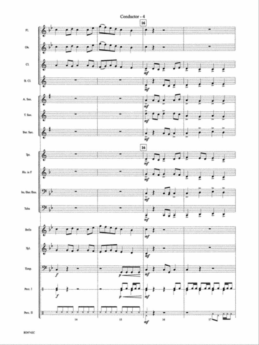 Mystic Legacy: Score Concert Band scores gallery preview page 6