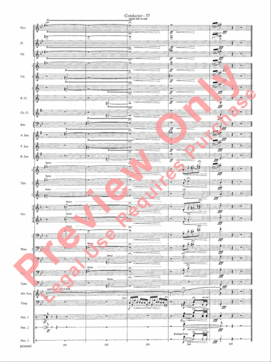 Ireland: Of Legend and Lore Concert Band scores gallery preview page 42