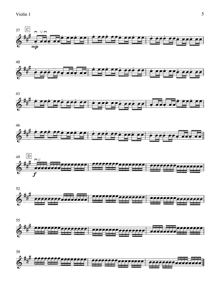 String Quartets for Beginning Ensembles, Volume 1: 1st Violin