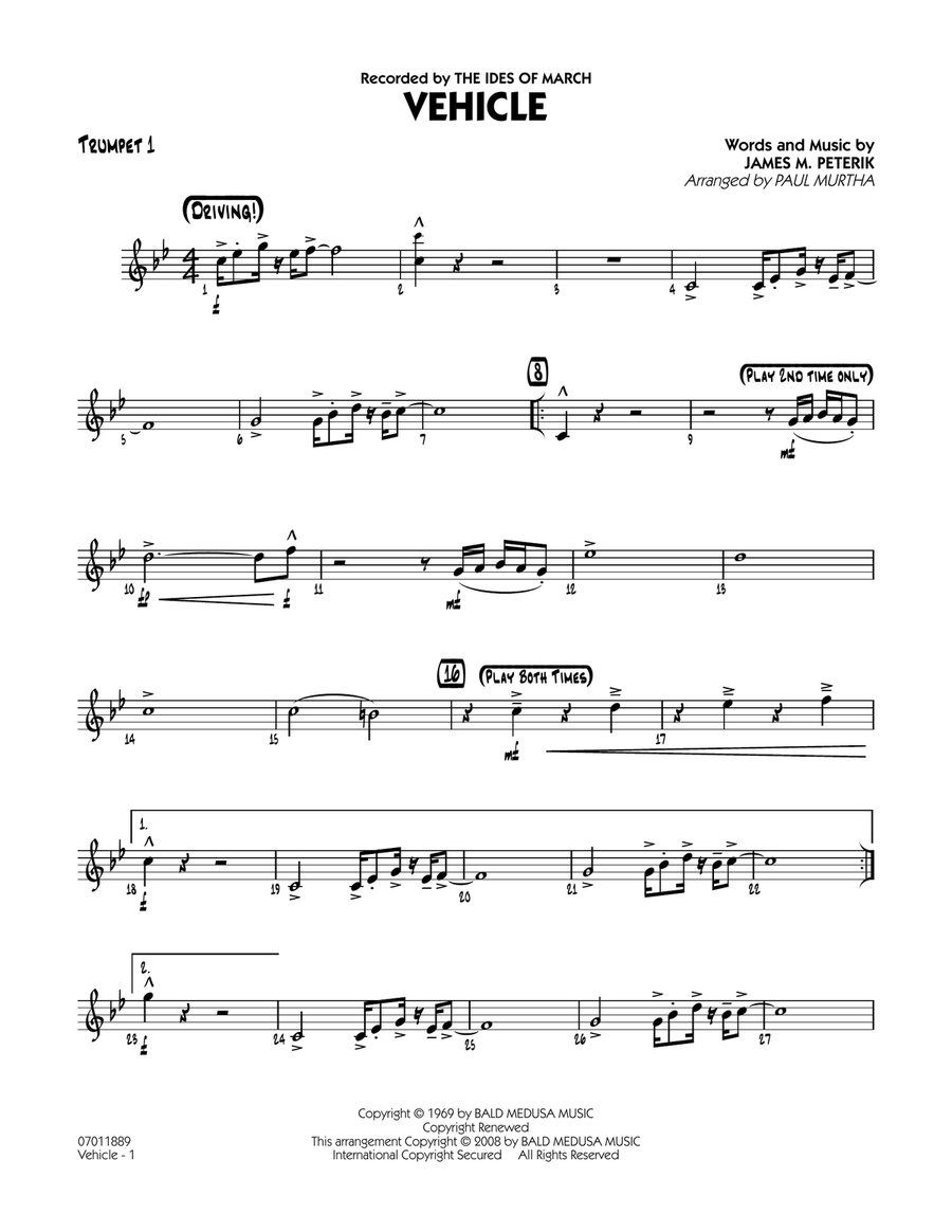 Vehicle - Trumpet 1