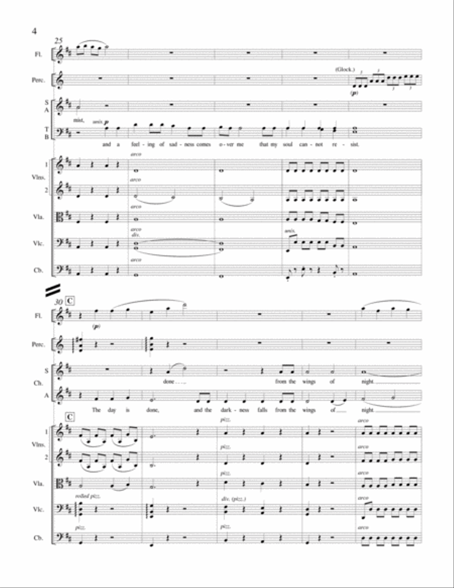 The Day Is Done The Day Is Done Choir scores gallery preview page 6