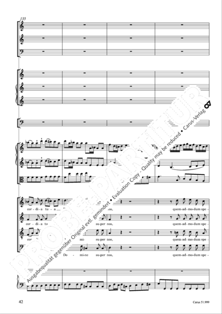 Te Deum 4-Part scores gallery preview page 43