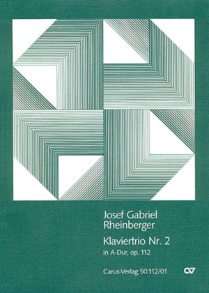 Book cover for Piano Trio No. 2 in A major (Klaviertrio Nr. 2 in A)