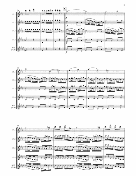 "Surprise" Symphony for Flute Quartet image number null