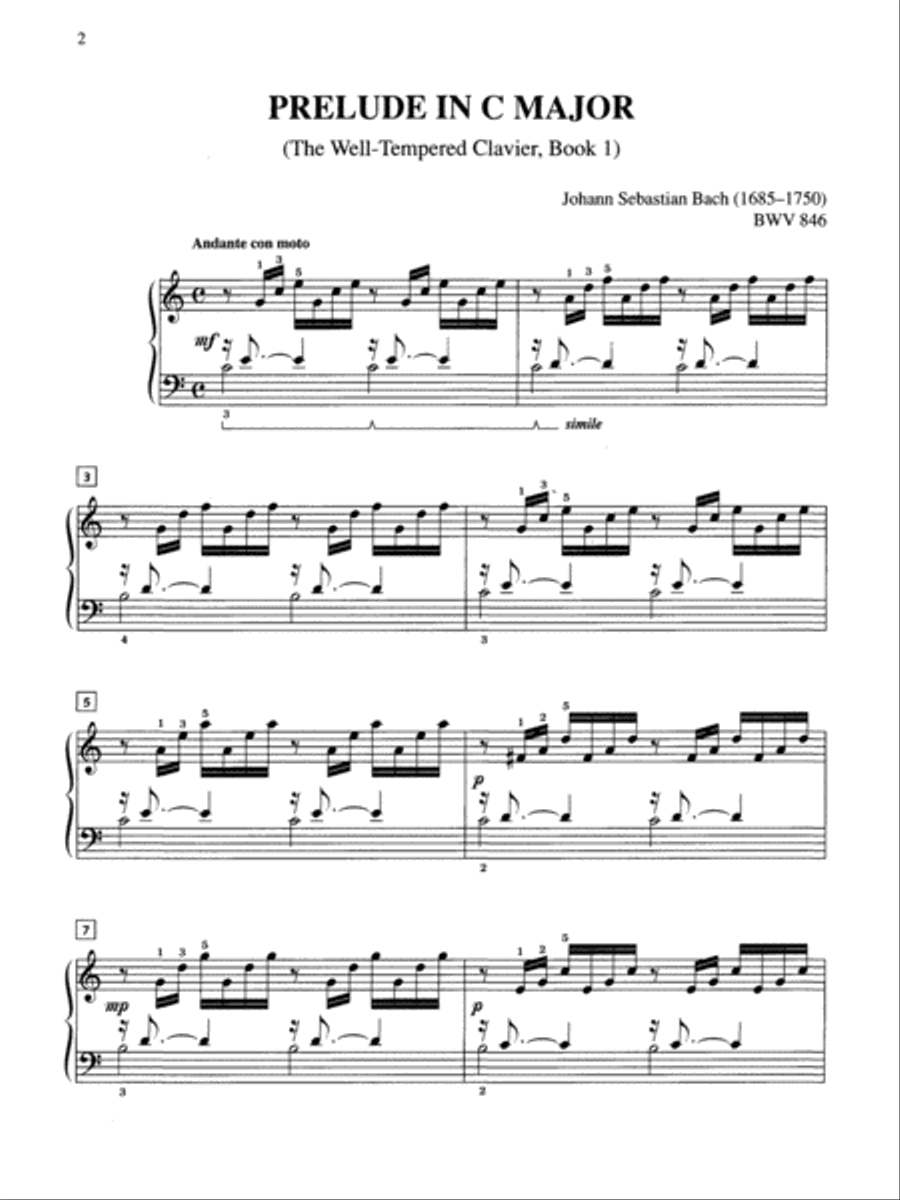 10 for 10 Sheet Music Piano Classics Piano Solo scores gallery preview page 3