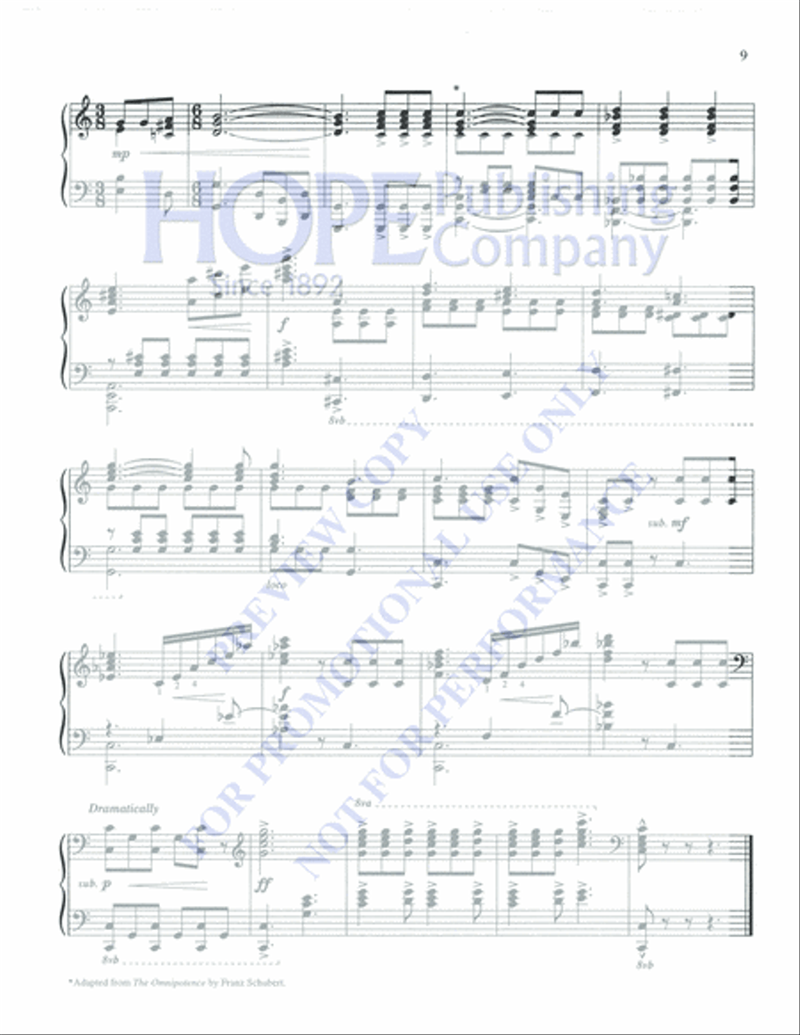 Amazing Grace Amazing Grace Piano Solo scores gallery preview page 15