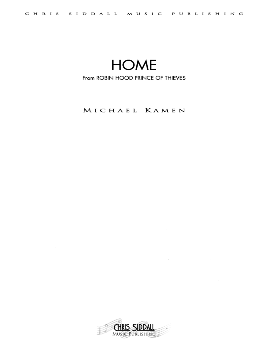 Main Title-prince Of Thieves - Score Only Full Orchestra scores gallery preview page 1