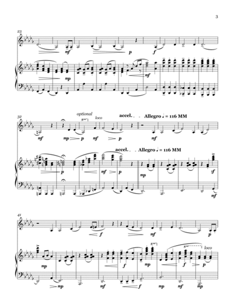 Three Hymn Tunes for French Horn and Piano image number null