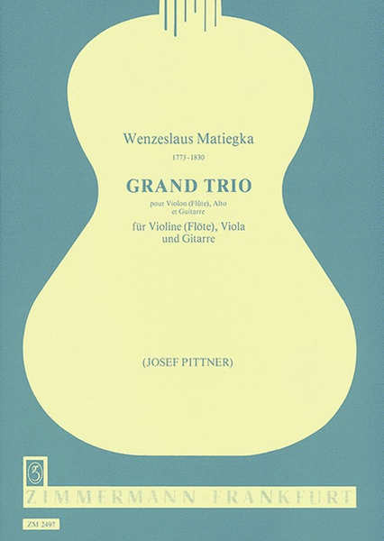 Grand Trio Op. 15