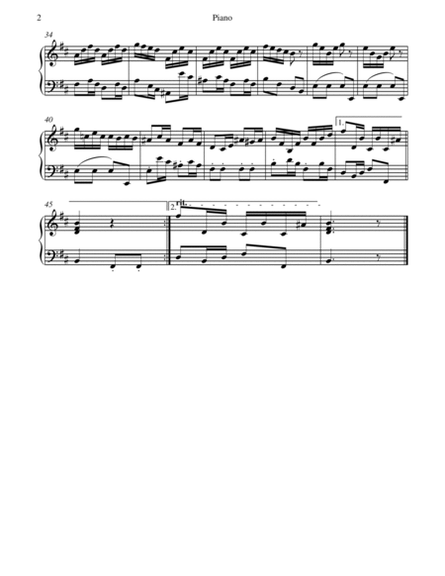 Badinerie - J.S.Bach - for Flute and Piano image number null