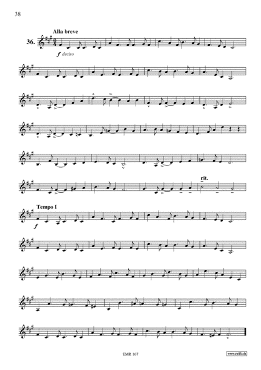 70 Studies Cornet scores gallery preview page 14