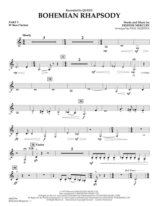 Bohemian Rhapsody - Pt.5 - Bb Bass Clarinet