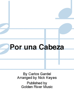 Book cover for Por una Cabeza
