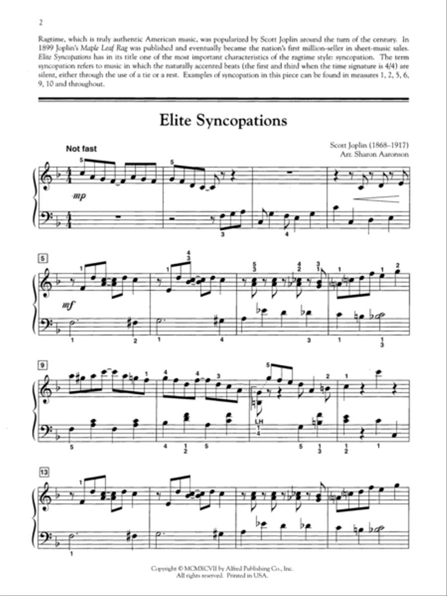 Elite Syncopations Small Ensemble scores gallery preview page 2