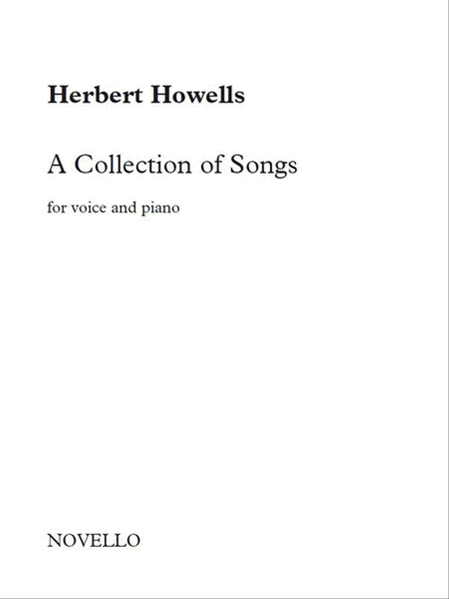 Herbert Howells: A Collection of Songs Voice scores gallery preview page 1