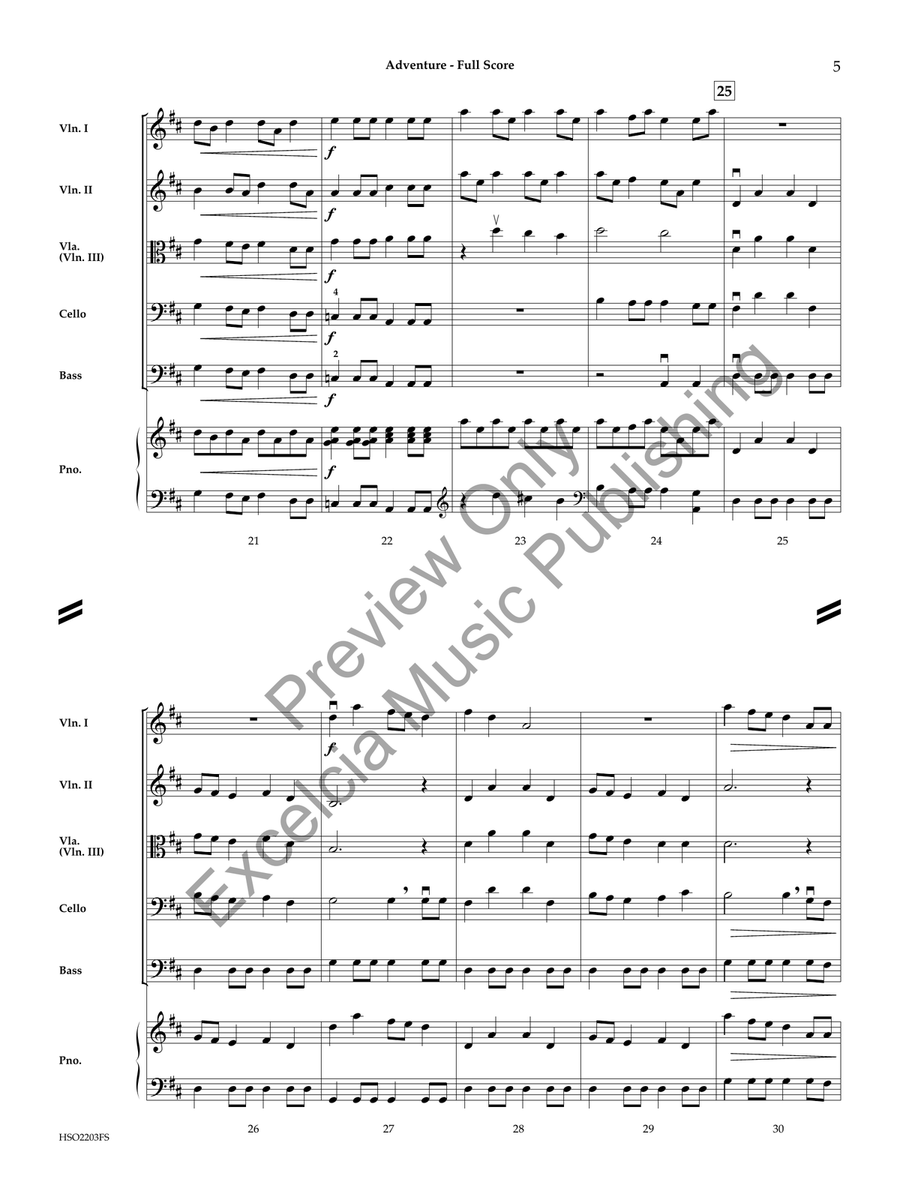 Adventure String Orchestra scores gallery preview page 4