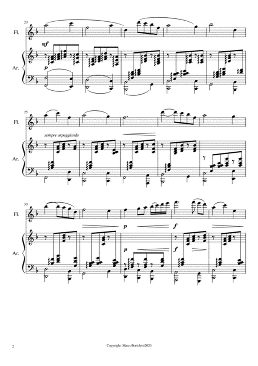 Intermezzo da "Cavalleria Rusticana" trascription for Flute and Harp image number null