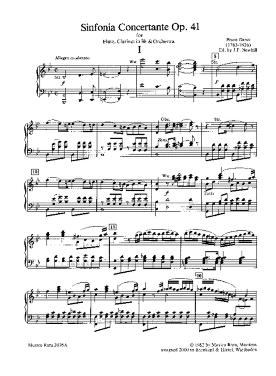 Sinfonia Concertante in B flat major Op. 41