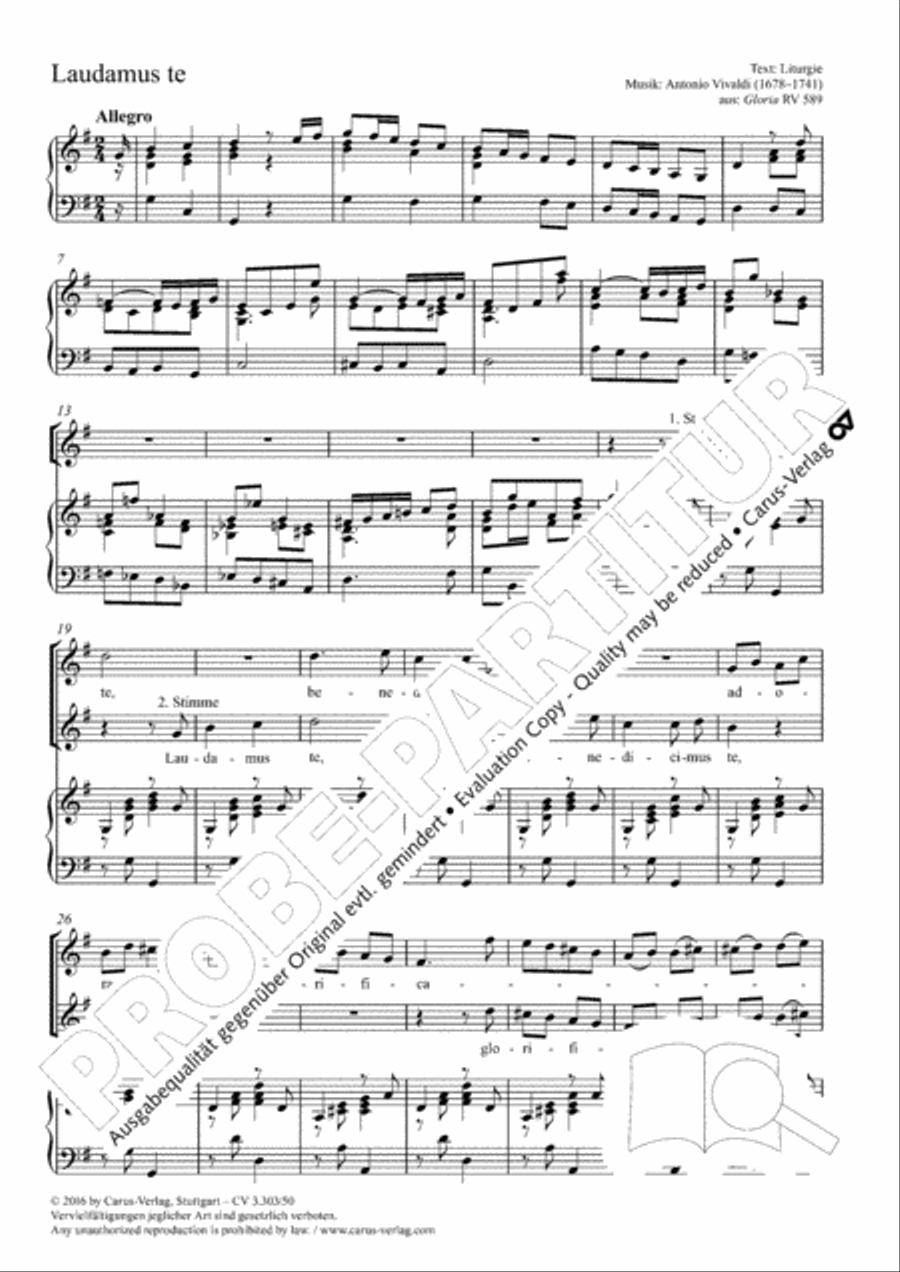 Laudamus Te Women's Choir scores gallery preview page 2