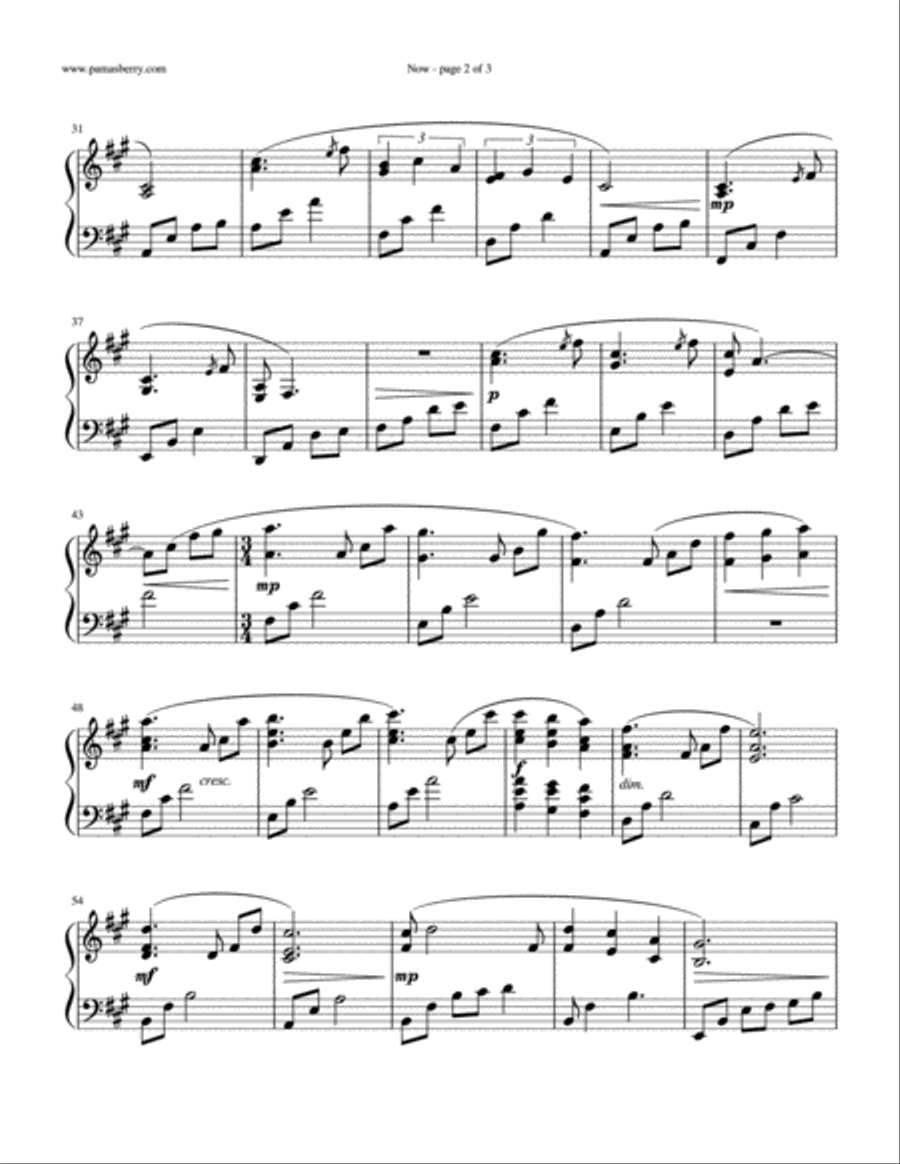 Now Piano Solo scores gallery preview page 2