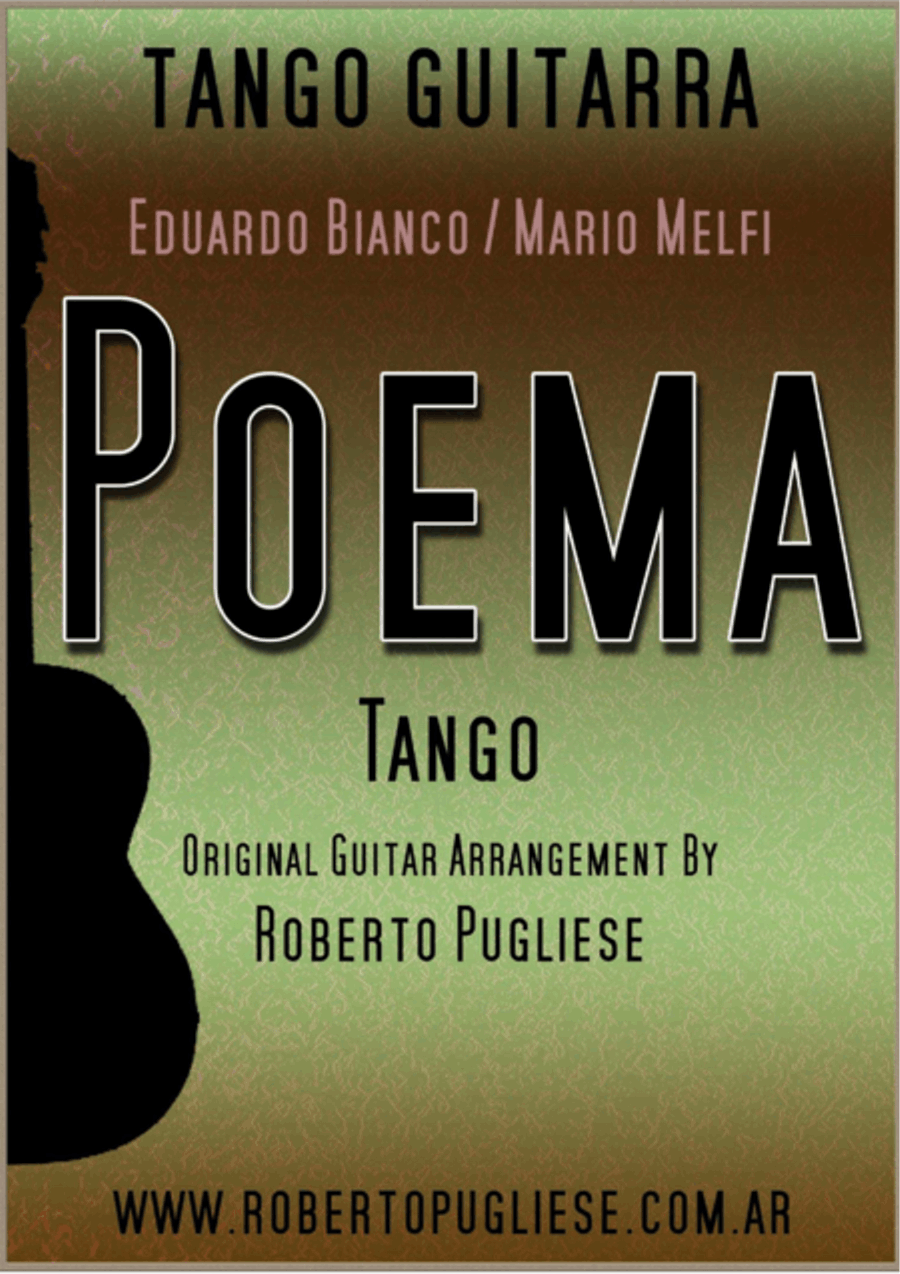Poema - Tango (Bianco - Melfi) Classical Guitar scores gallery preview page 1