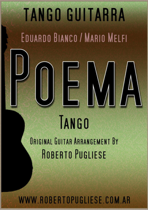 Book cover for Poema - Tango (Bianco - Melfi)