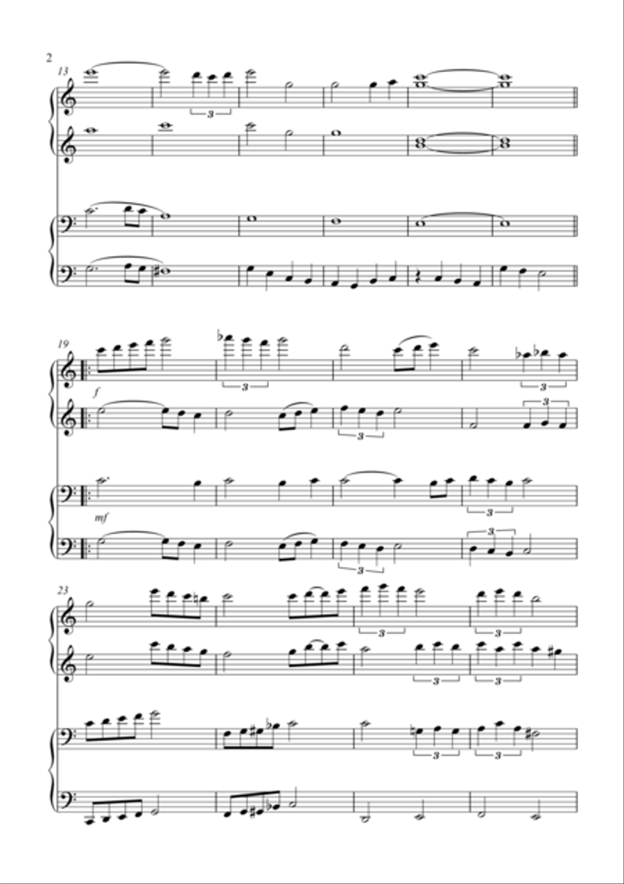 Blue Skies Piano scores gallery preview page 2