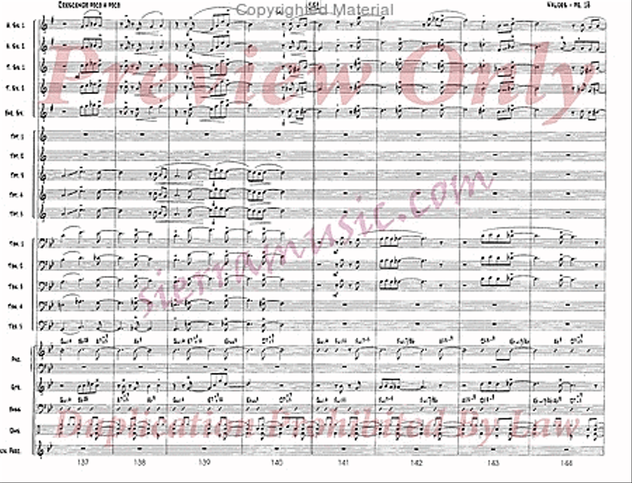 Values Values Jazz Ensemble scores gallery preview page 19