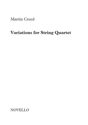 Book cover for Variations for String Quartet