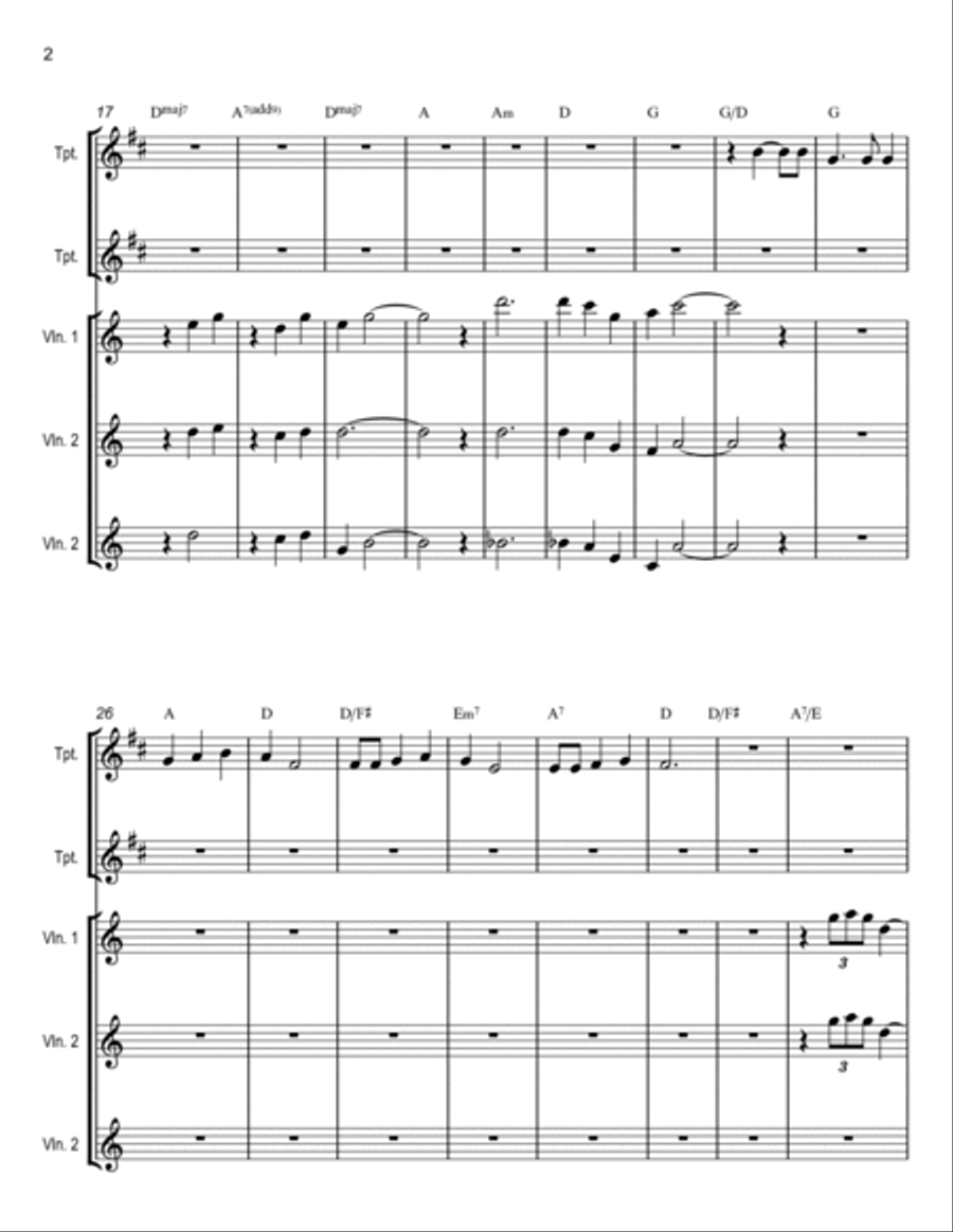 Serenata Sin Luna Small Ensemble scores gallery preview page 2