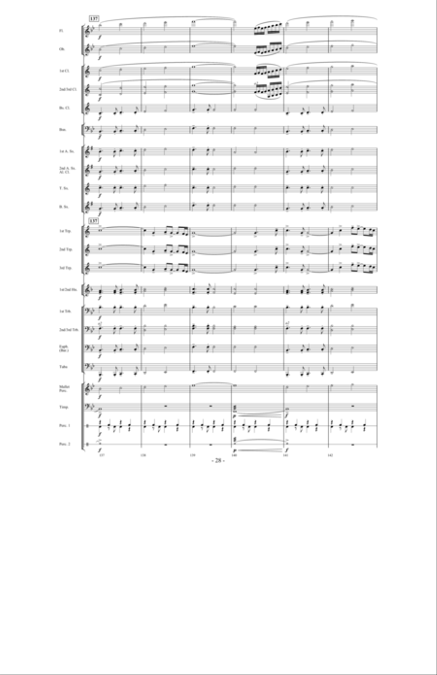 Return of the Crusaders Concert Band scores gallery preview page 27