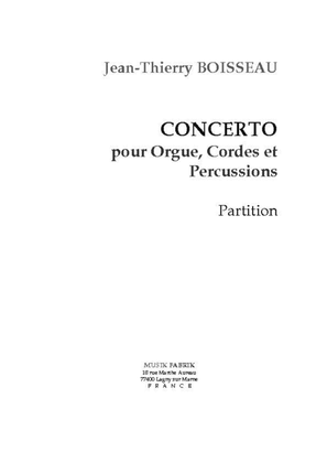 Concerto pour Orgue , Percussion et Cordes