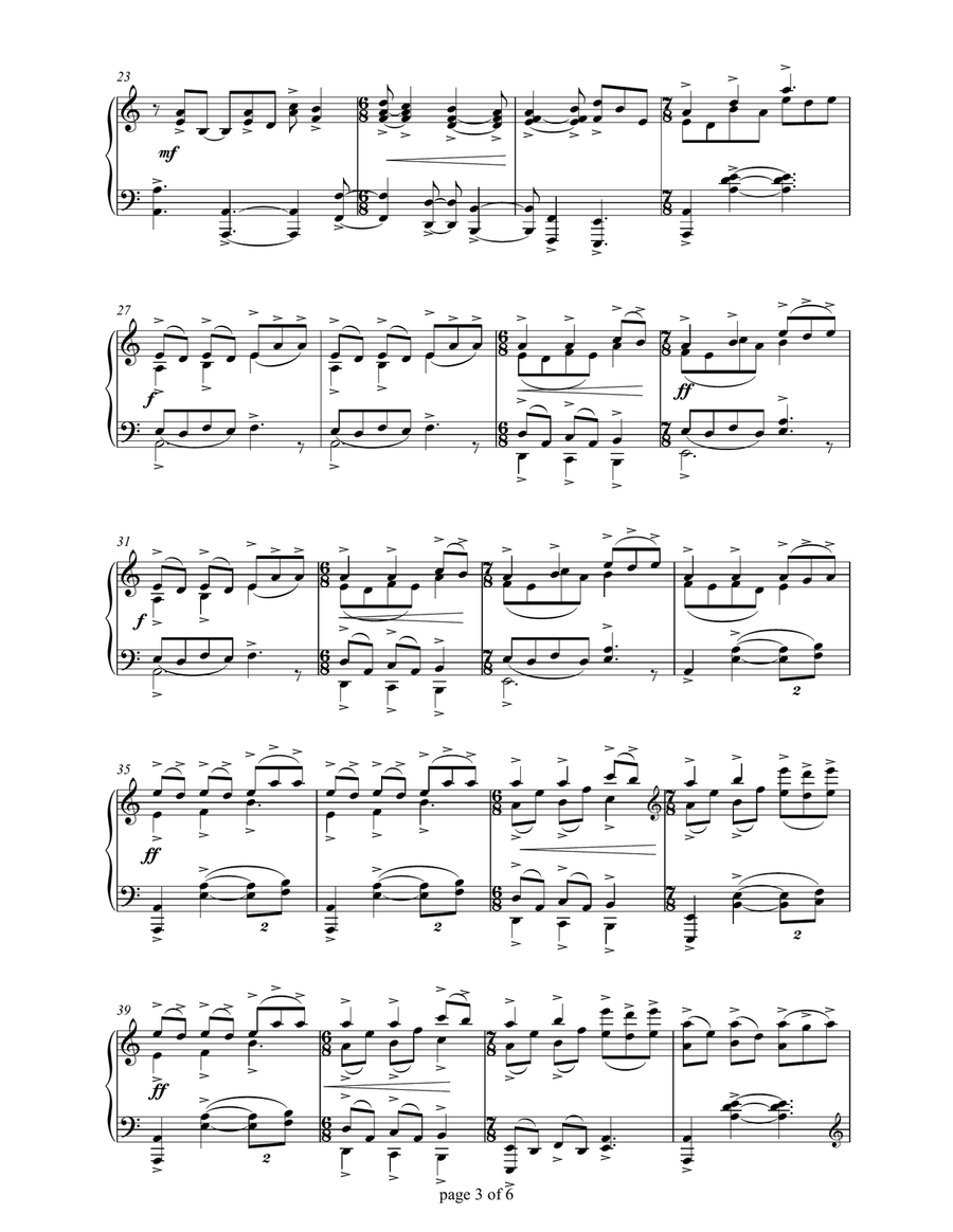2024 Sejong Music Competition Piano Senior Required Repertoire Piano Solo scores gallery preview page 5
