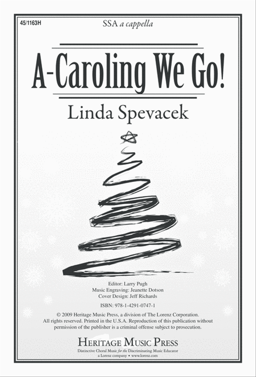 A-Caroling We Go! A-Caroling We Go! SSA scores gallery preview page 1