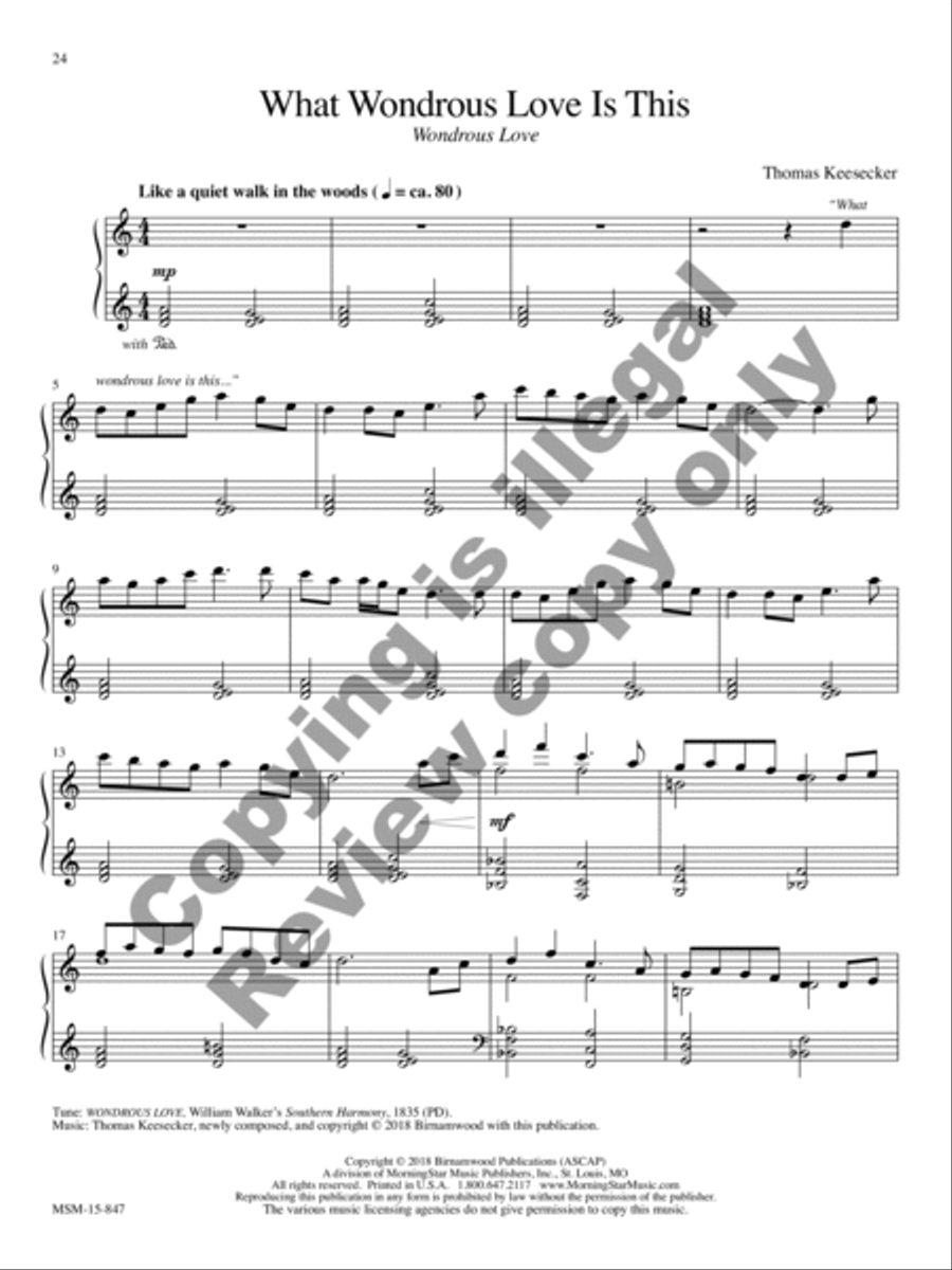 The Quiet Journey Piano Solo scores gallery preview page 10