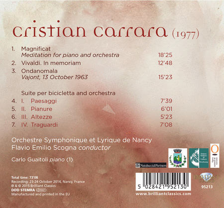 Carrara: Orchestral Works