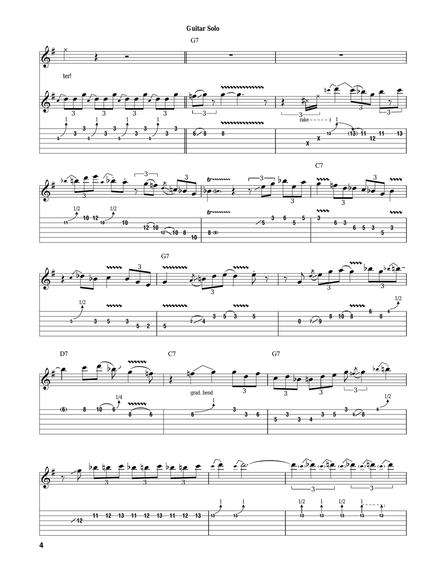 Mama Talk To Your Daughter Acoustic Guitar scores gallery preview page 4
